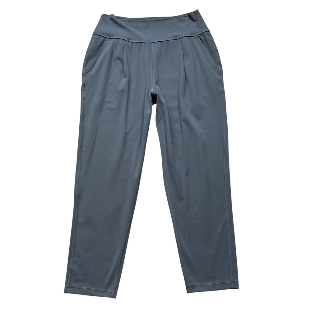 Athleta Elation Pant Gray Blue High Rise Tapered Jogger 533562 Womens Medium
